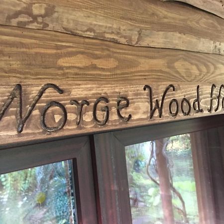 Norwegisches Holzhaus Villa Neuruppin Eksteriør bilde