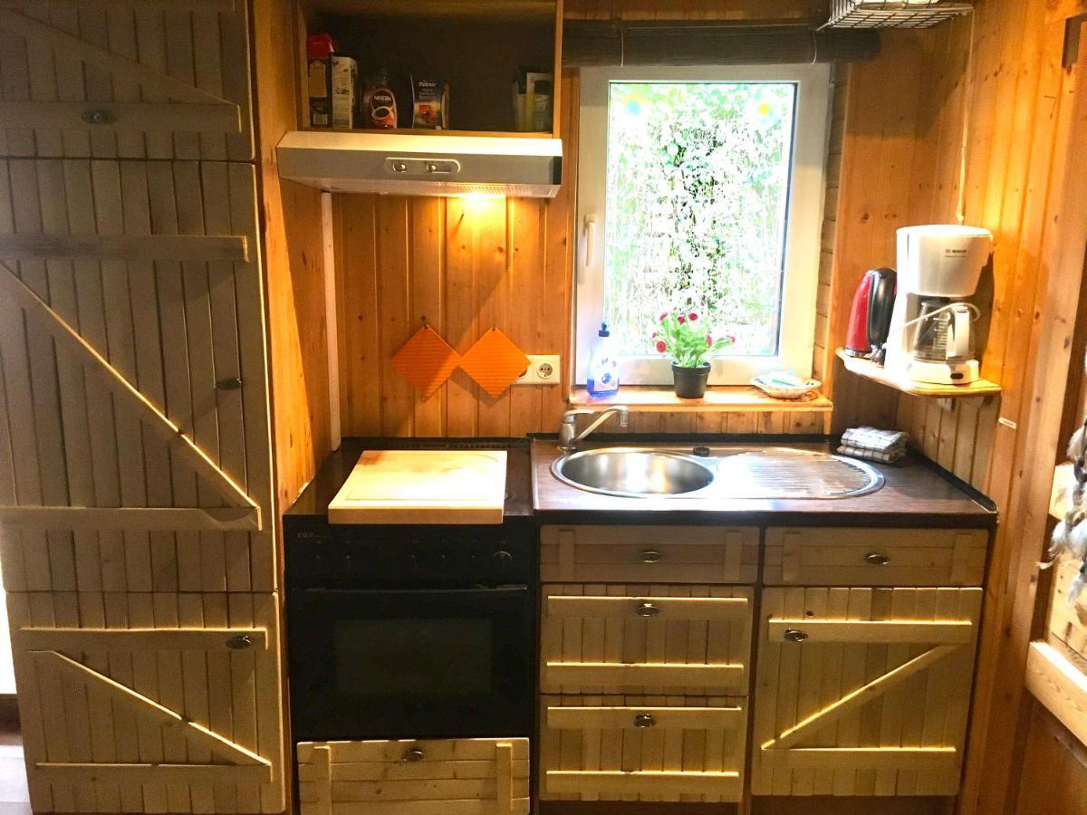 Norwegisches Holzhaus Villa Neuruppin Eksteriør bilde